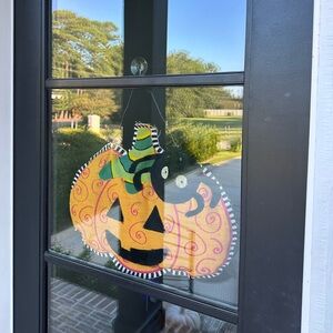 Pumpkin Door Decor